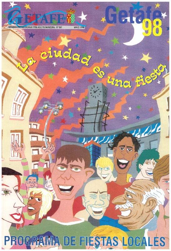 Fiestas patronales en honor a Nuestra Señora de los Ángeles 1998 Getafe